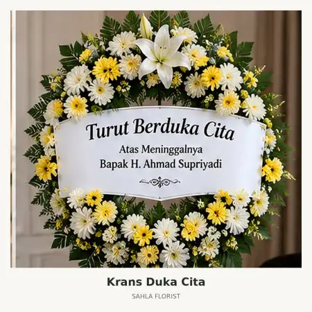 Krans Bunga Duka Tanah Bumbu